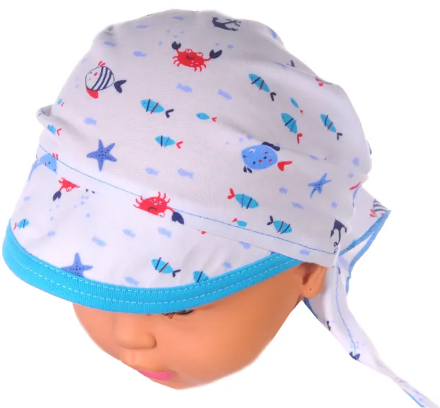 Kopftuch 36-50cm. Baby Kinder Mütze Mützchen Kopfbedeckung Babymütze