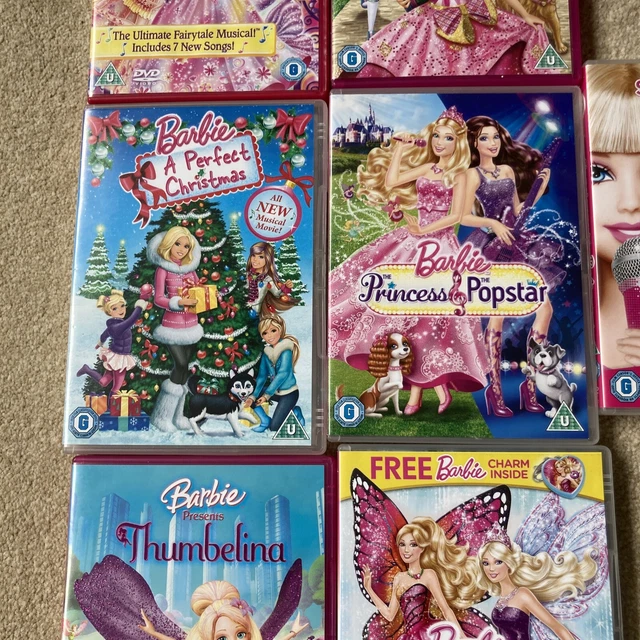 BARBIE CLASSIC DVD Bundle Collection of Chidren&rsquo;s Animation Film Movies