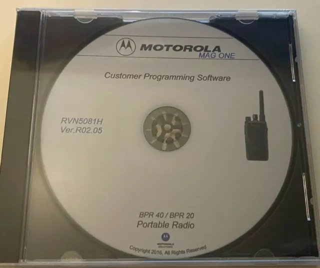 Mag One R02.05 BPR20 BPR40 Programming Disk NEW!