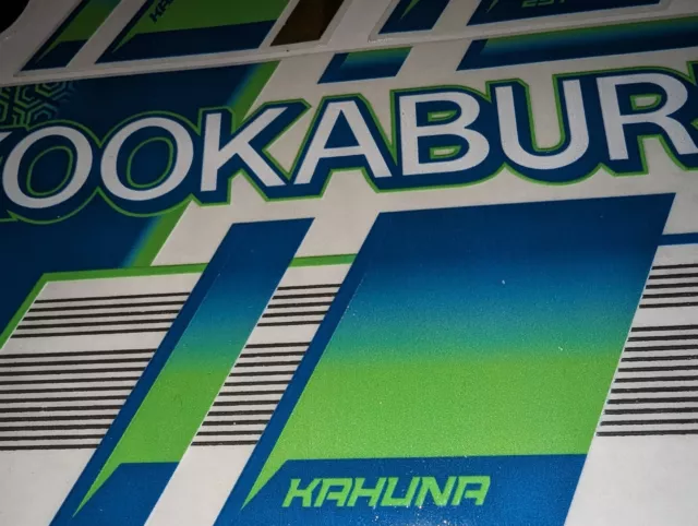 Kookaburra UK Kahuna 2024 Replica Cricket Bat Stickers