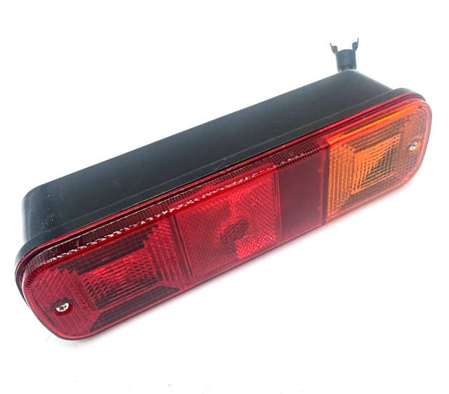 Jeu De 2 Feux Mixtes Avant Pour Tracteur – Compatible Case IH, Fiat, Ford – 12V – Ambre/Clair – Neuf Avec Étiquette