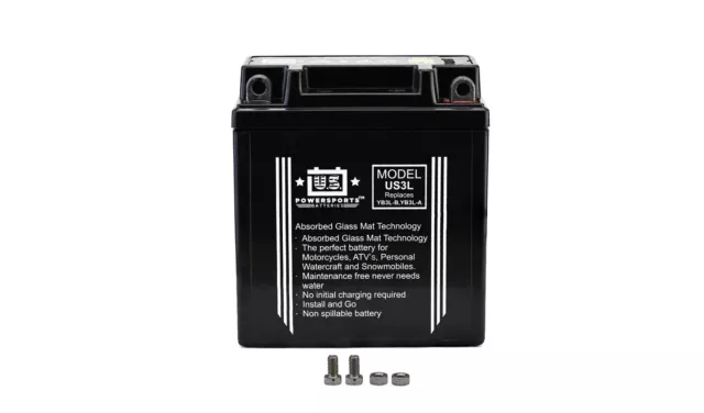 US Powersports Battery For Simson Star 50 1996-2001