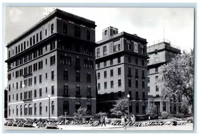 c1940's The Colonial Hospital Rochester Minnesota MN RPPC Photo Vintage Postcard