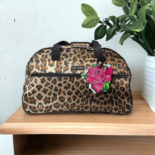 Betsey johnson weekender bag cat cheap