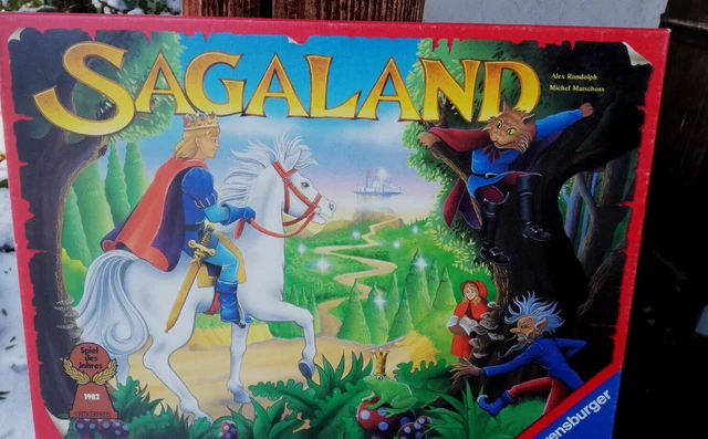 Sagaland - Ravensburger Brettspiel Rote Ausgabe 1994 Familie  Märchen