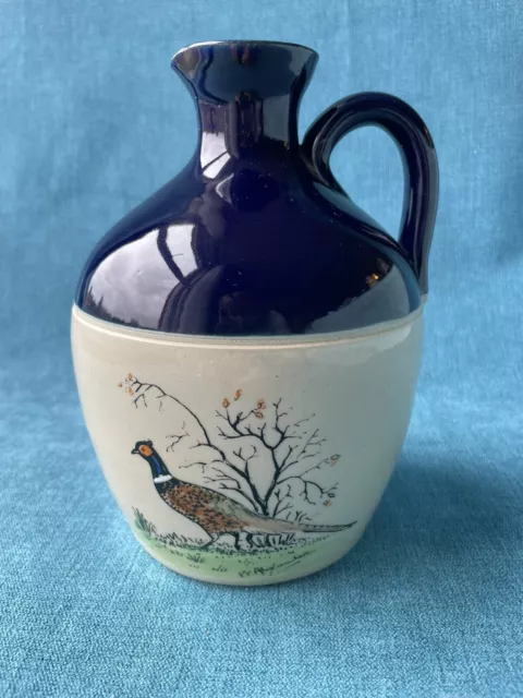Lindisfarne Mead Jug- Pheasant Design - Lovely Condition ( See Photos ) 18 Cm