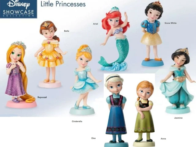 DISNEY SHOWCASE 8 X Little Princess Cinderella Rapunzel Belle Jasmine disney-showcase-8-x-little-princess-cinderella-rapunzel-belle-jasmine