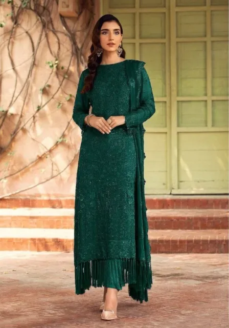 Designer Wedding Indian Pakistani Wear Party Salwar Kameez Bollywood Suit Dress