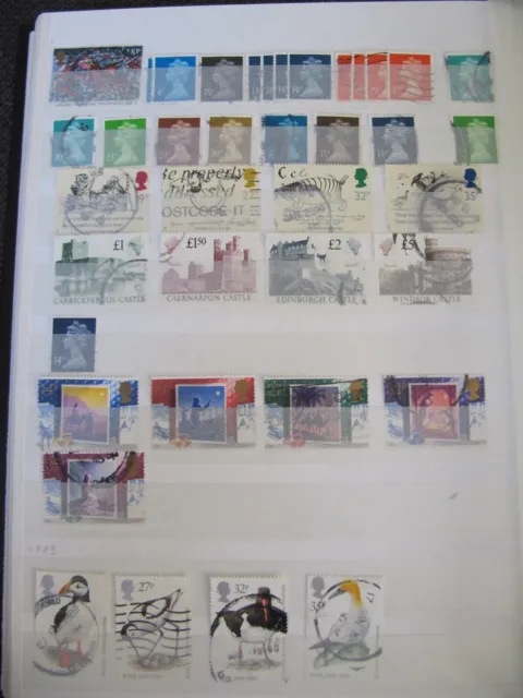 Briefmarken Großbritannien gestempelt Lot 62