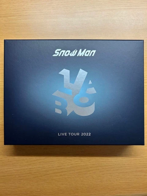 SNOW MAN LIVE TOUR 2022 Blu-ray 3D+Photo Book New Japan Concert