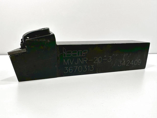 ISCAR MVJNR-20-3 Used Lathe Tool Holder 1.25" Shank 1pc