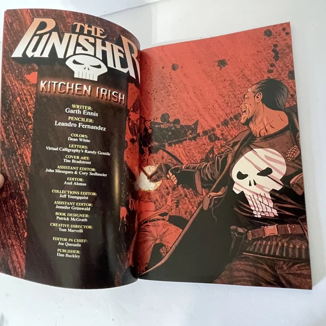 The Punisher Vol 2: Kitchen Irish TPB (Marvel Max Comics 2011) Garth Ennis 3