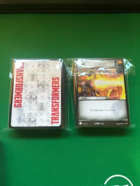 Transformers TCG 100 Battle Cards