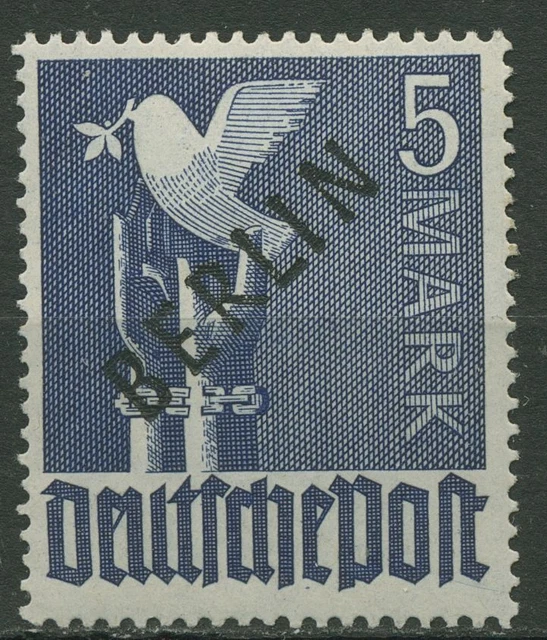 Berlin 1948 Schwarzaufdruck 20 postfrisch