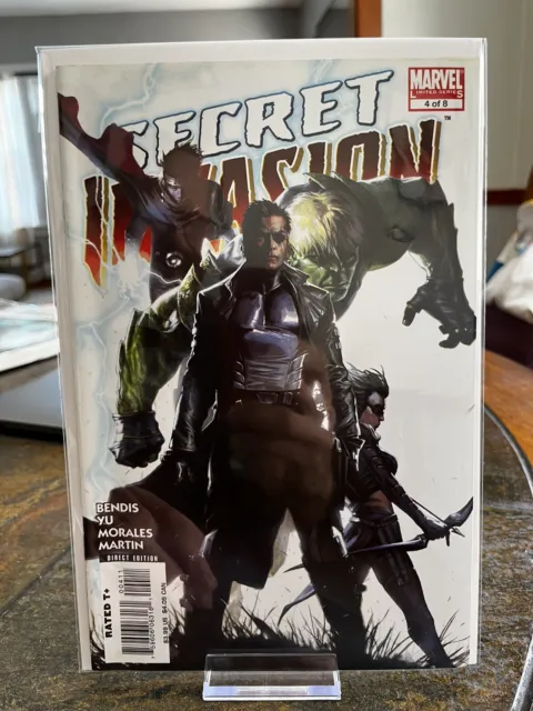 Secret Invasion #4 (Marvel Comics, 2008) Standard Cover 1st Print Dell’Otto NM