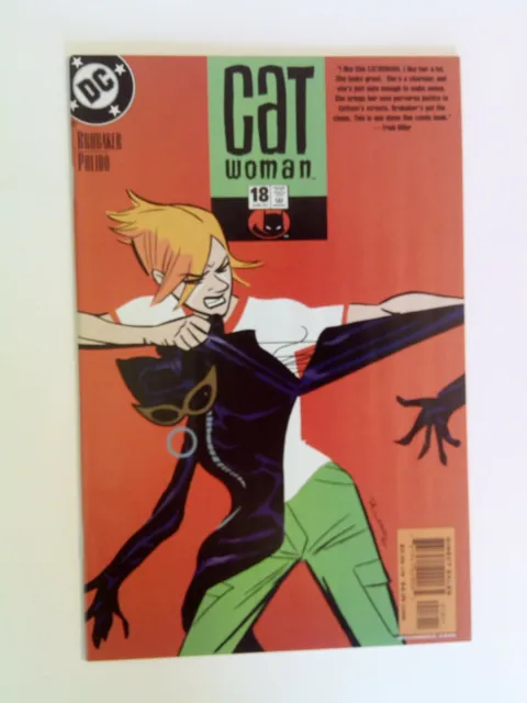 Catwoman v3 #18 DC 2003 NM Ed Brubaker Javier Pulido Slam Bradley 1st print
