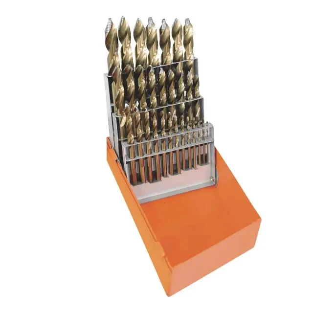 Matco Tools 29-Pc Cobalt Mechanics Length Reduced Shank Hyper-Step Drill Bit Set