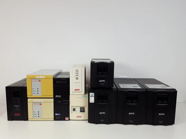 10x Ups Ininterrompue Alimentation Électrique - APC 1000,750,400,1500,1200 Rs