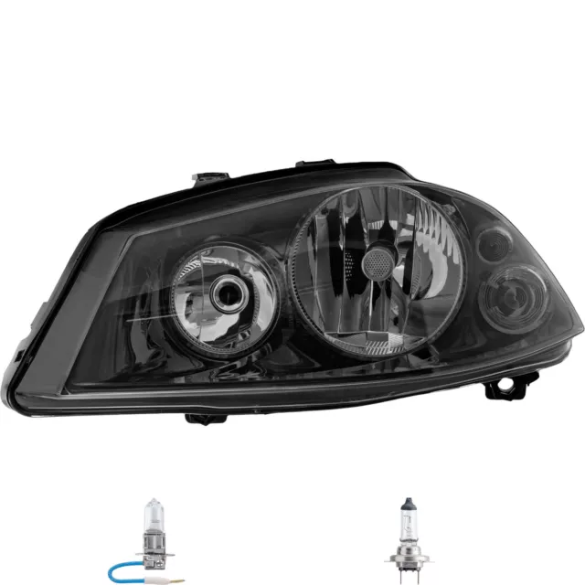 Faro Izquierdo para Seat Ibiza IV Año Fab. 03 / 02- >> H7 + H3 Faros Delanteros