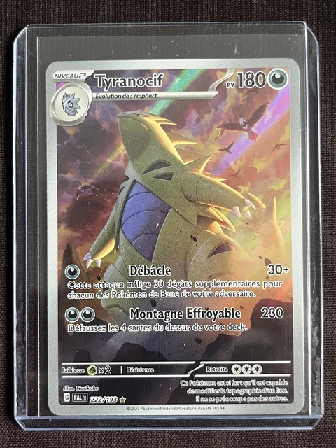 Tyranocif (Tyranitar) 135/193 Holo O Reverso (Aleatorio) - Myboost X Écarlate Et Violet 02 Évolutions à Paldea - Box De 10 Cartas Pokémon Francés