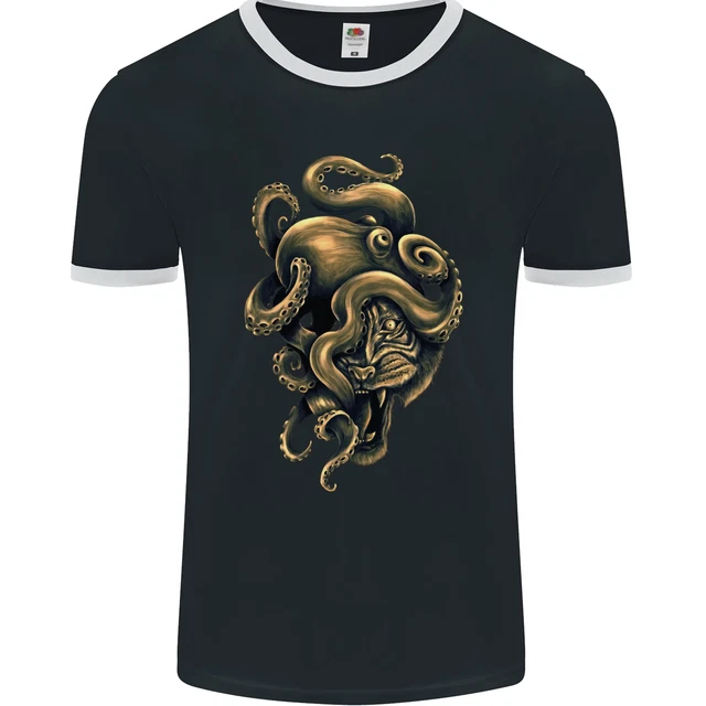 Octiger Octopus Kraken Cthulhu Tigre Uomo Ringer Fotl