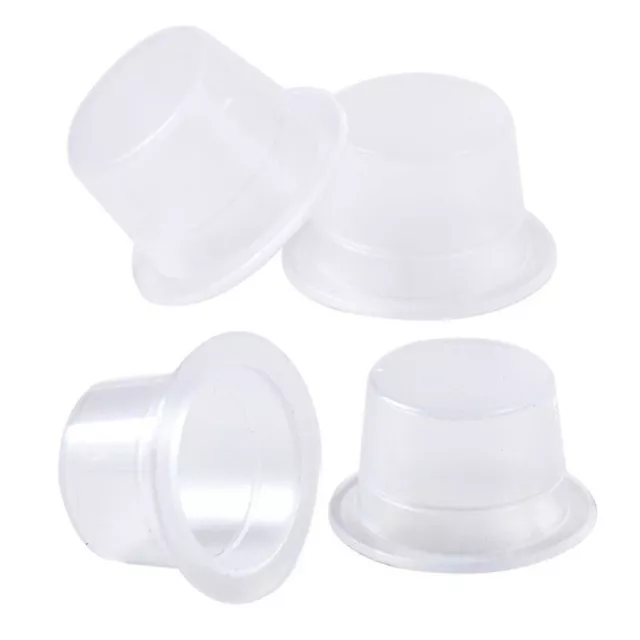 200x tazas pigmento tinta accesorios tatuaje Tinta maquillaje el plastico 12mm