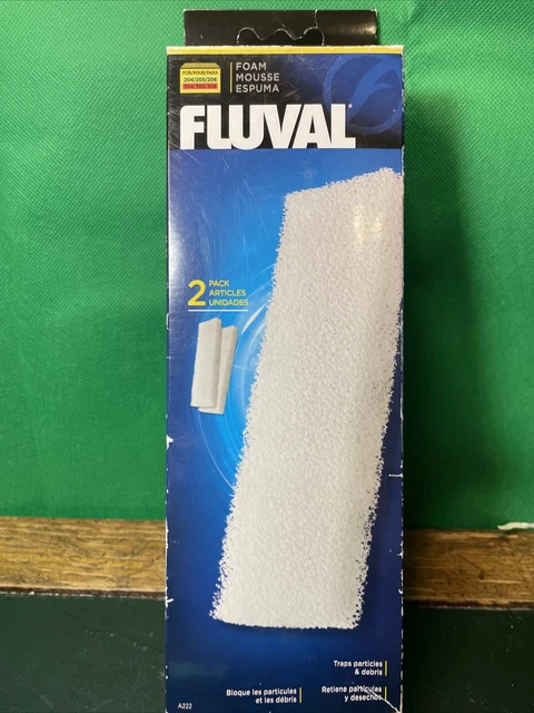 Fluval Foam Filter Blocks for 204/205/206/304/305/306 -2 Pack