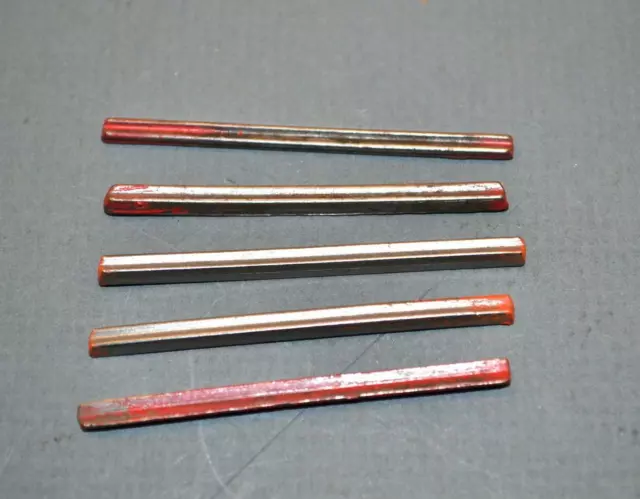 5 New Old Stock UNIMAT Lathe Edelstaal #2722 Hss Insert Cutters 4 #2700 Tool Bit