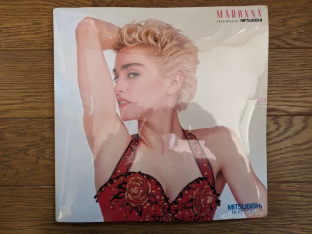 MADONNA 1988 JAPAN Mitsubishi PROMO T Shirt New Old Stock Still Factory Sealed