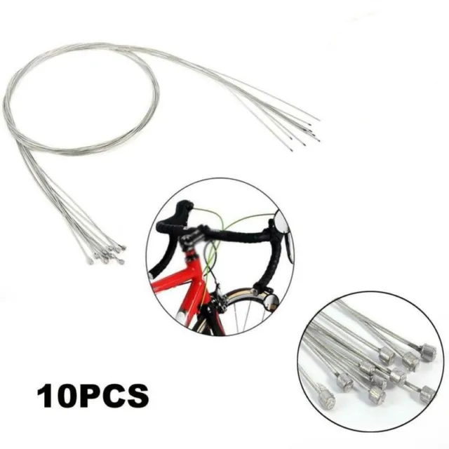 High Quality Steel Inner Wire Line Set of 10 Bicycle Brake Shift Cables