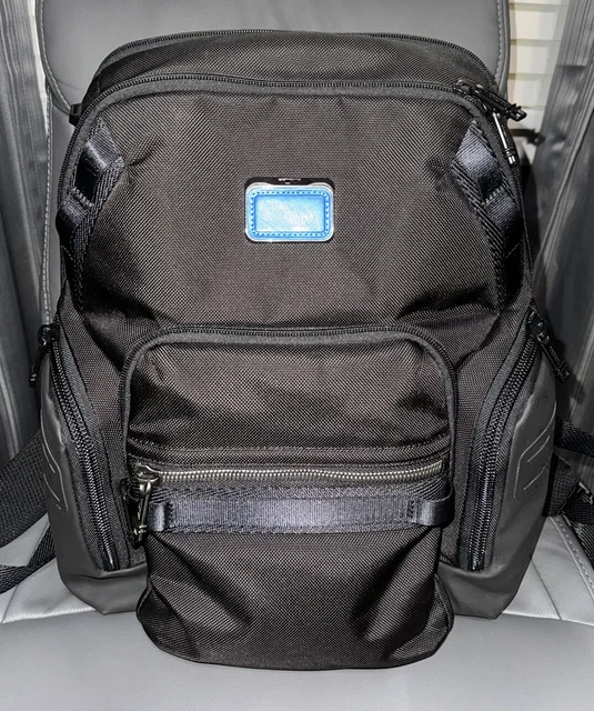 Tumi Alpha Bravo Navigation Men's Backpack - Black