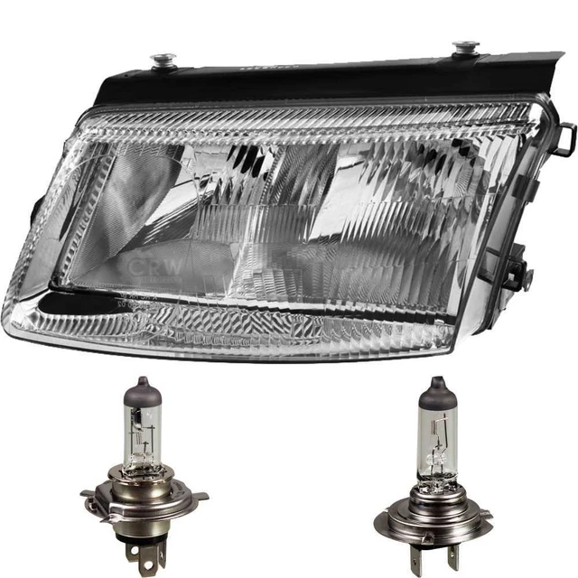 Paire De Coques Phares Transparents Pour VW Passat B7 2011-2015 | Remplacement Couvercle Lentille Droit Et Gauche