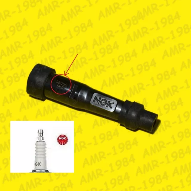 Attaque Bougie NGK SB05E Pipette Droit Avec Terminal Fixe Cod. E09038