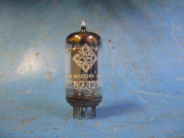 真空管　Telefunken/Mazda 12AU7A ECC82 真空管 Telefunken/Mazda 12AU7A ECC82 真空管 Telefunken/Mazda