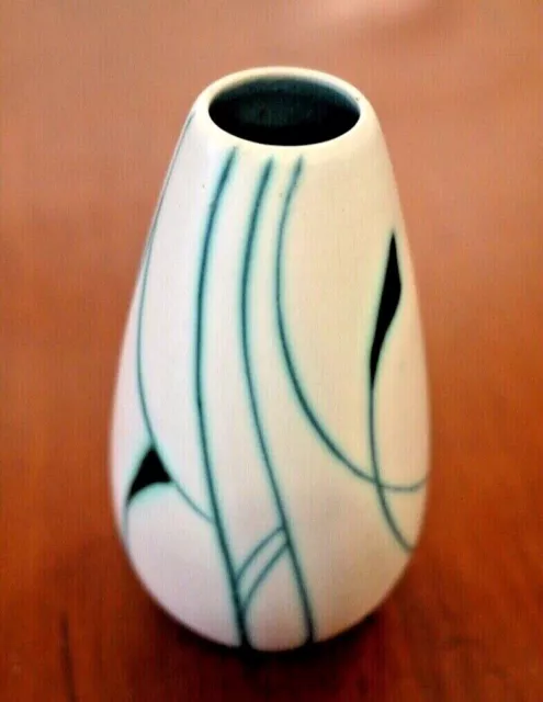 Liane 1271, FLORA PLATEEL GOUDA HOLLAND Vintage Mid-Century Ceramic Vase 1950s