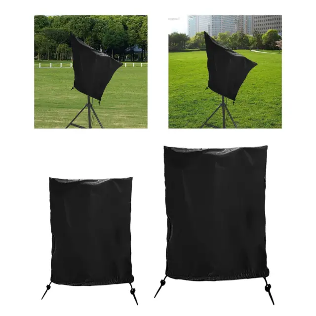 Sunproof telescopic cover with rain cover with