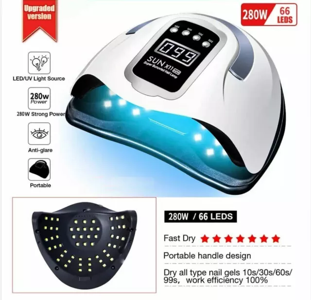 9W LED Nagelhärtungslampe Mit Schwanenhals – Blitzschnell In 60 Sek., USB, Für Home & Salon