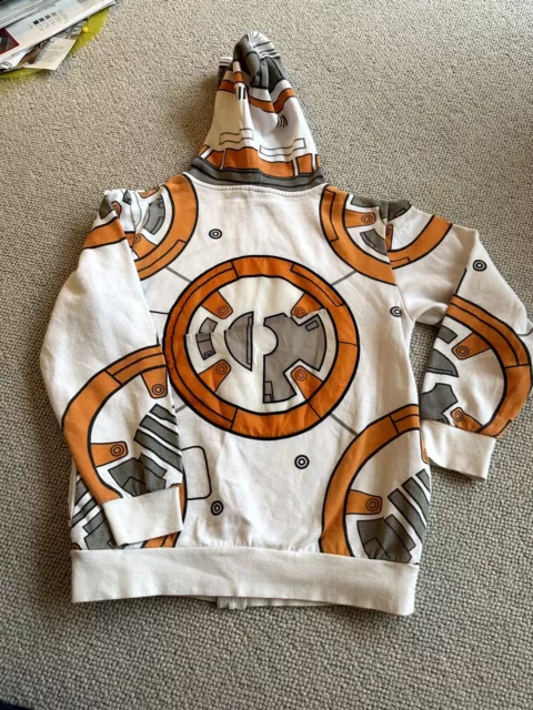 Bebe 8 Star Wars zip-up hoodie sweatshirt age 8-10