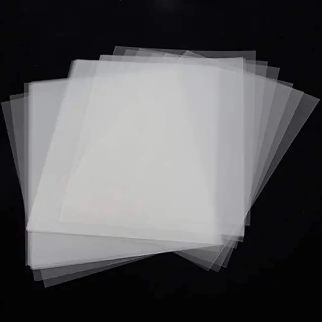 Película de transparencia de secado instantáneo impermeable por inyección de tinta 11X17" (100 hojas) para seda Scr