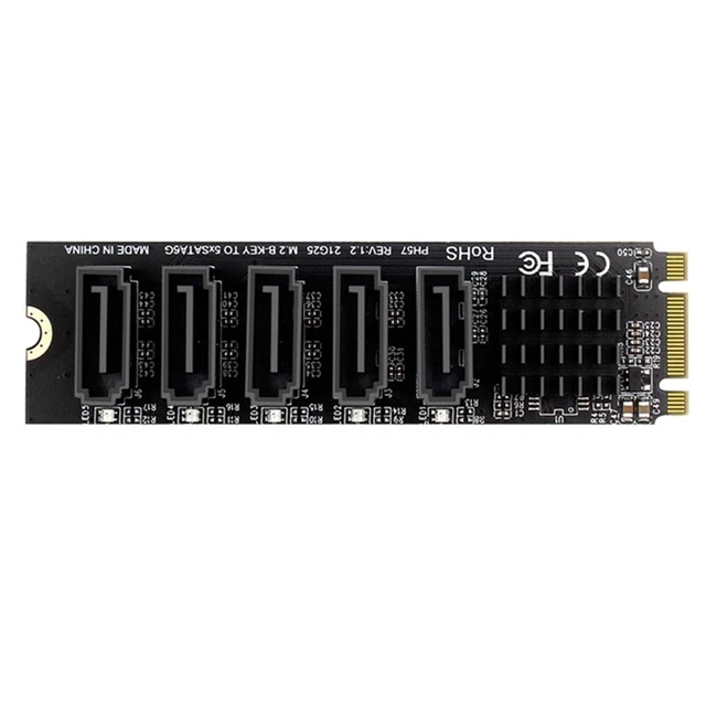 4in1 Dual M.2 NGFF (B Key) SSD+Dual SATAIII 6G SSD/HDD