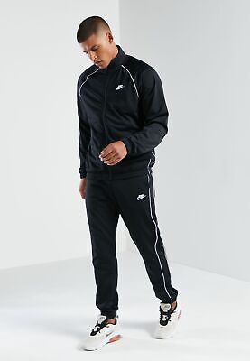 Men's Nike Tuta Bottoms Zip Top Pantaloni Giacca Nera Dri Fit Academy S M L XL