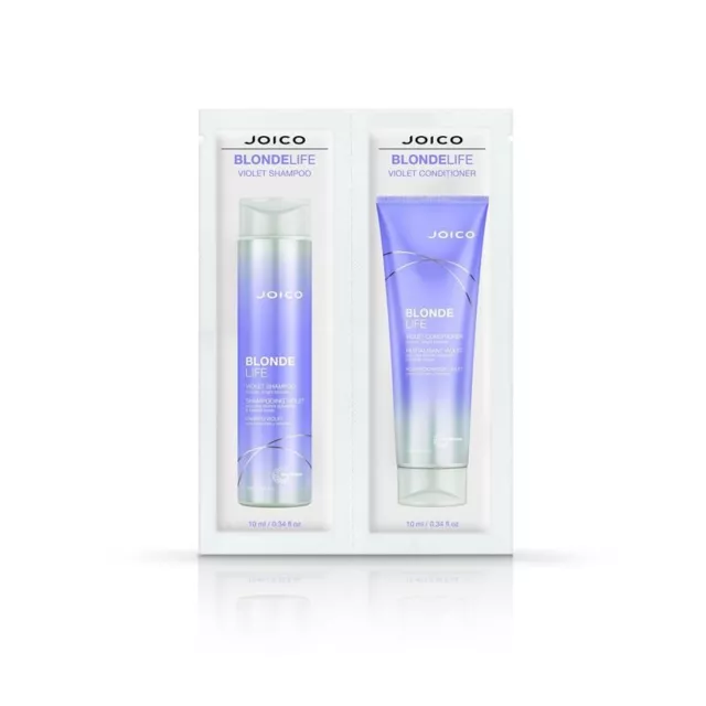 Joico Blonde Life Violet Shampoo & Conditioner 10ml (Samples)