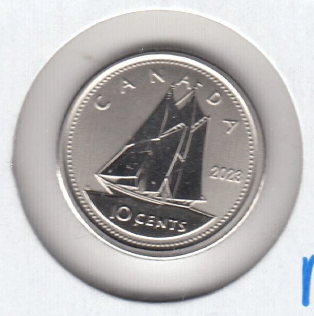 2023 Canada Ten Cent Specimen Coin