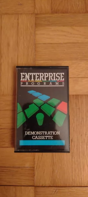 Enterprise 64 128 computer game : Demonstration cassette Enterprise 64 128 computer game : Demonstration cassette
