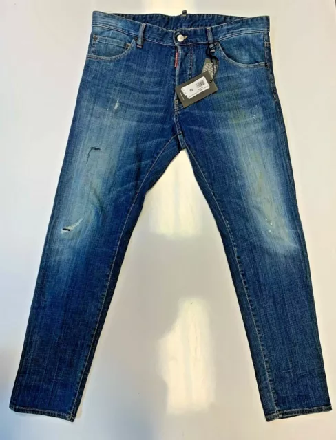 Dsquared2 Cool Guy Jeans S71LA0817 S30342 470  BLUE (ITALYSIZE: 50)  NWT