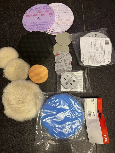 3M Trizact p3000 Purple Finishing p800 politur Polierschwamm Interface Pad  lack