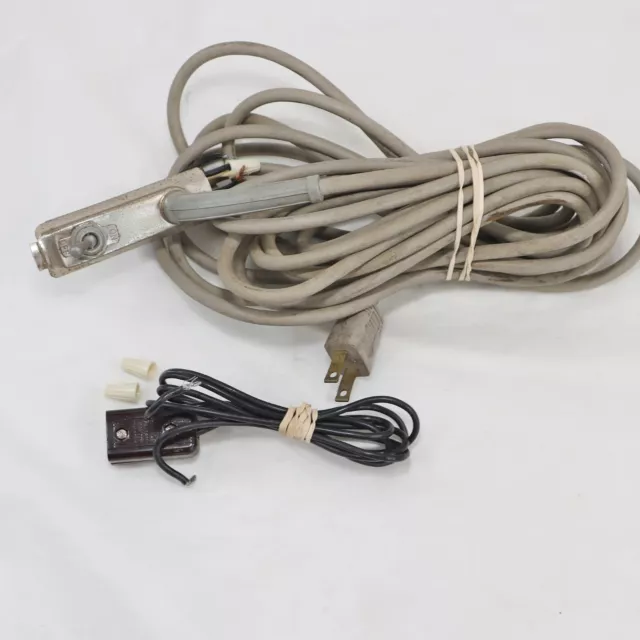 Used Replacement Power Cable & Switch ONLY for Red Devil Floor Scrubber FP-33