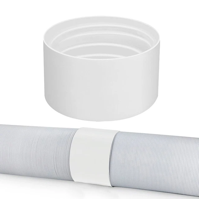 Connettori Scarico Aria Condizionato 28mm - 3 Pezzi Gomiti Flessibili Per Mini-Split E Unitá Finestra - Foto 5