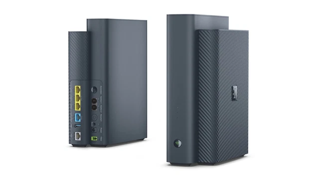 TELEKOM SPEEDPORT 7 Dunkelblau WiFi 7 Router Glasfaser-Modem DECT ...