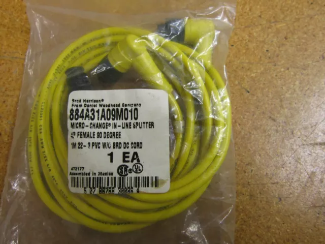 Brad Harrison 884A31A09M010 In-Line Splitter 4P Female